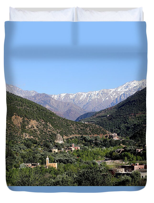 Ourika Duvet Cover featuring the photograph Ourika Valley 2 by Andrew Fare