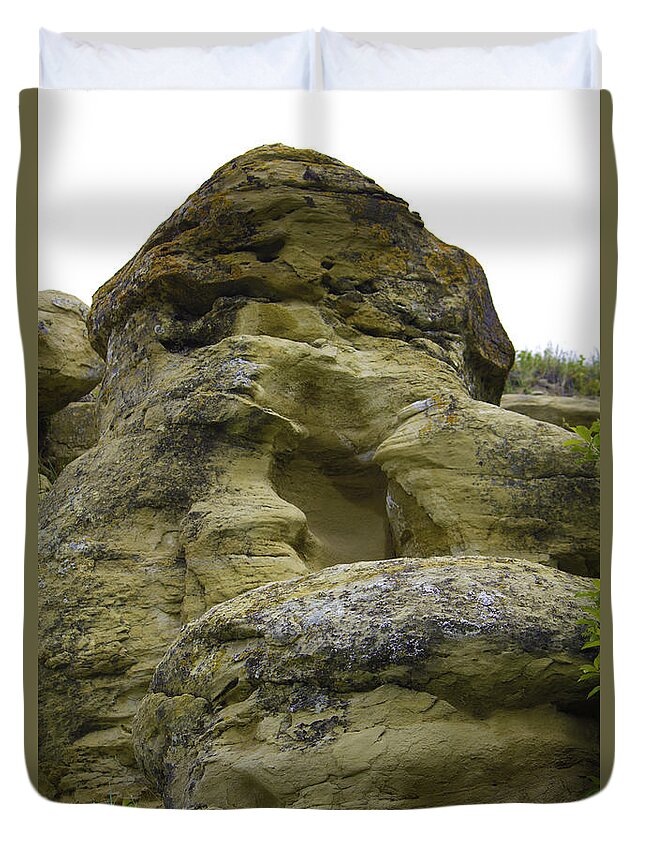 Panorama Hills Park Duvet Cover featuring the photograph Panorama Hills Bluffs 3 by Donna L Munro