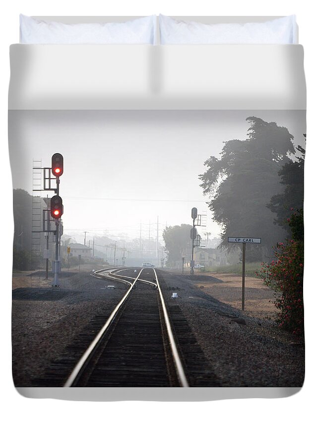 Path Duvet Cover featuring the photograph Path to Anywhere by Bill Dutting