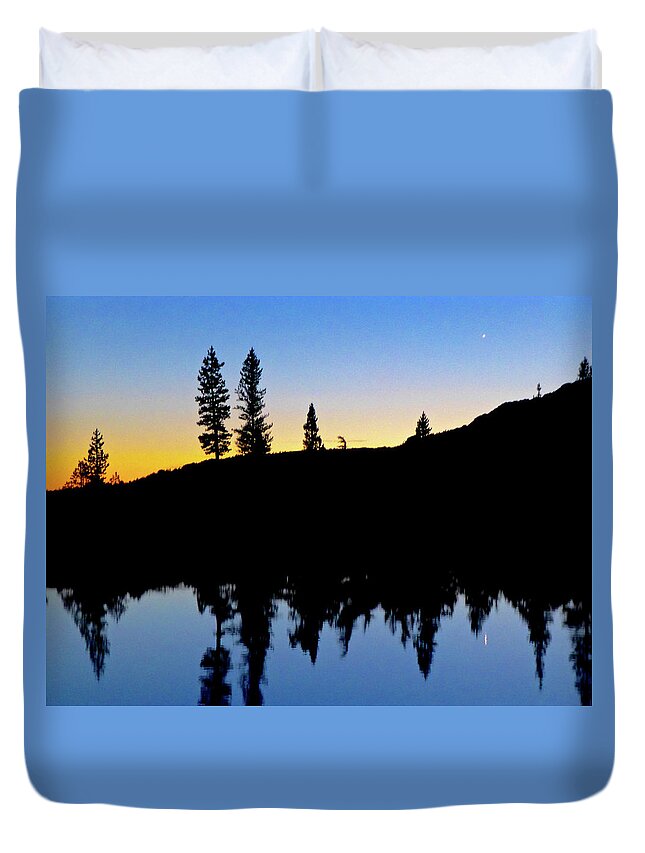 Yosemite National Park Duvet Cover featuring the photograph Phantom Forest by Amelia Racca