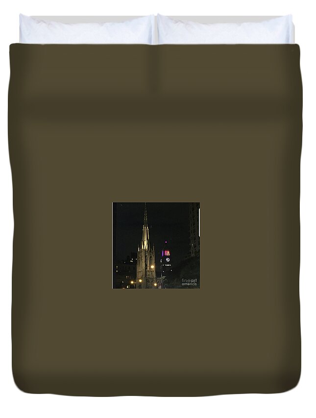 Church Duvet Cover featuring the photograph Pride by Brianna Kelly