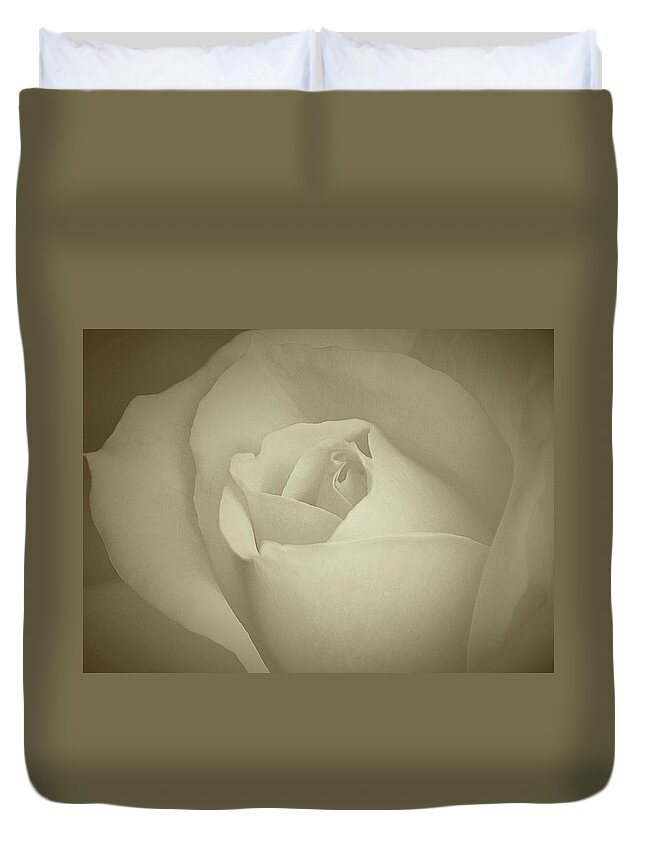 Roses Duvet Cover featuring the photograph Pure Blessing by The Art Of Marilyn Ridoutt-Greene