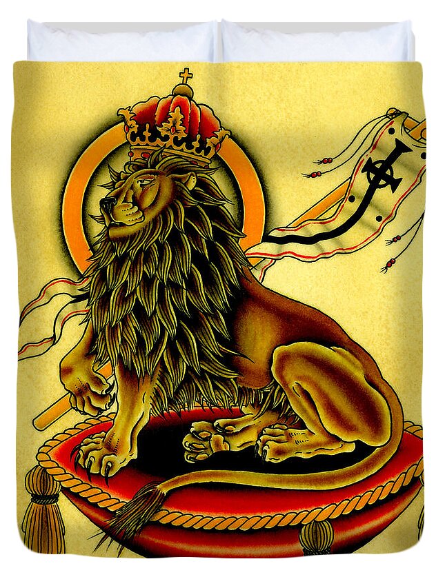 Rasta Lion Duvet Cover For Sale By Nick Taylor