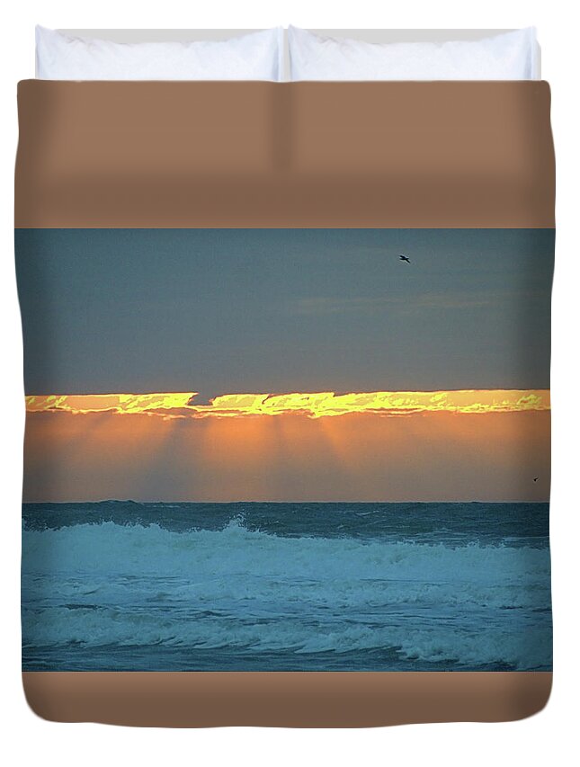 Ray Duvet Cover featuring the photograph Rays I I by Newwwman