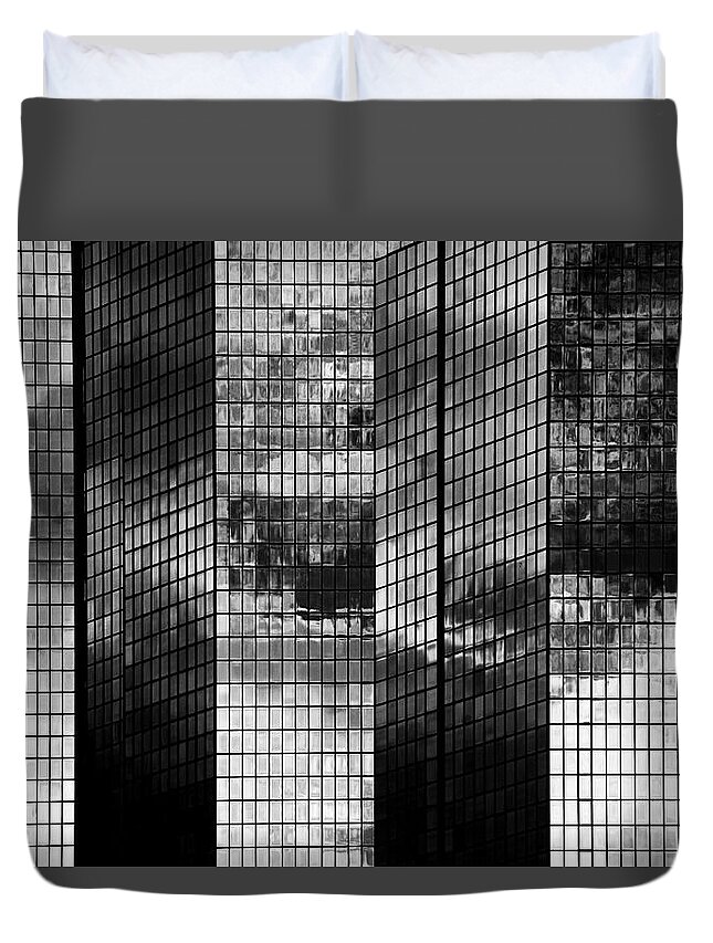 Ladefense Duvet Cover featuring the photograph Reflections by Emme Pons