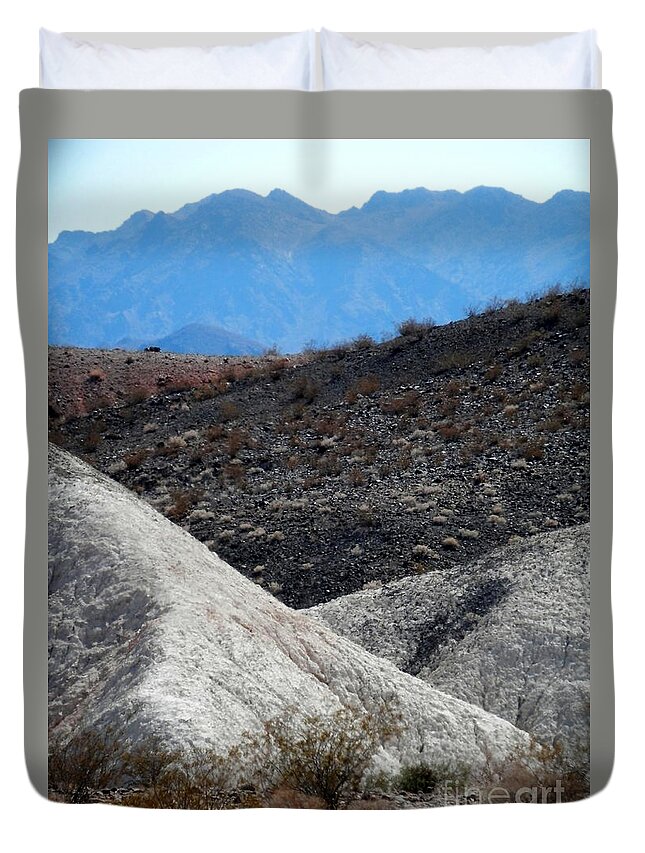 Rock Duvet Cover featuring the photograph Reinforcements by Barbara Leigh Art