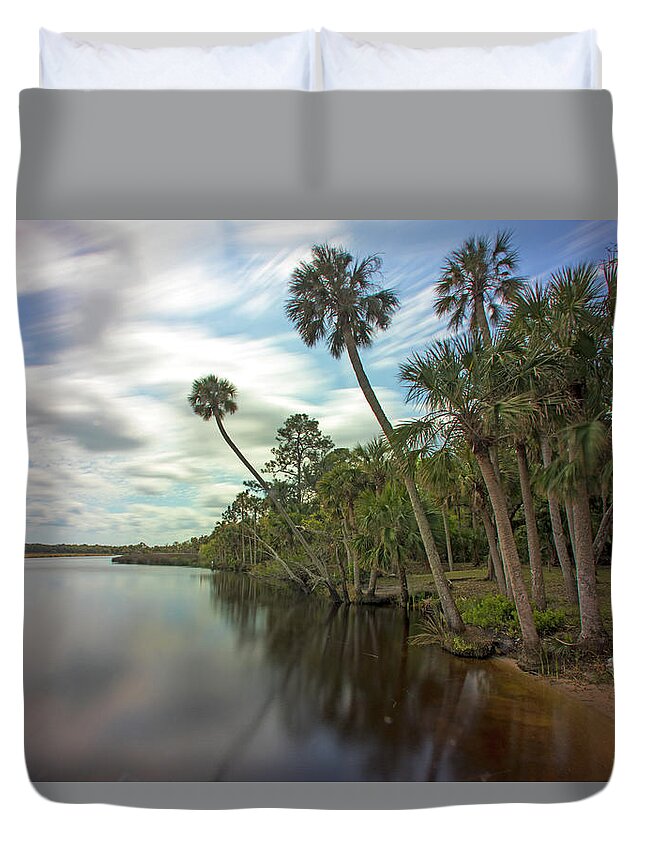 Florida Duvet Cover featuring the photograph River of Dreams by Robert Och