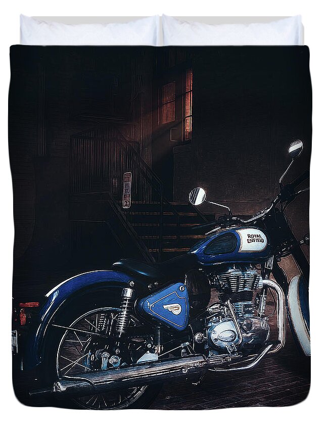 Motorbike Duvet Covers Fine Art America