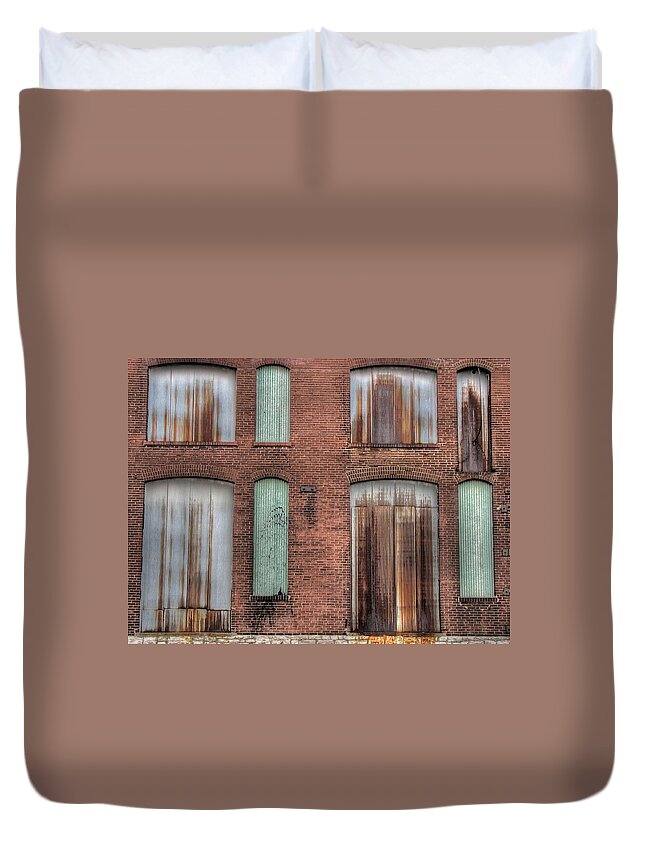 Rust Duvet Cover featuring the photograph Rust Never Sleeps by Jane Linders