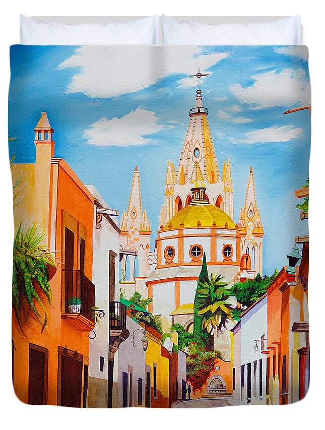 San Miguel De Allende Duvet Covers