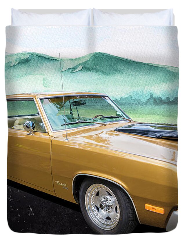 Car Duvet Cover featuring the photograph Scamp by Keith Hawley