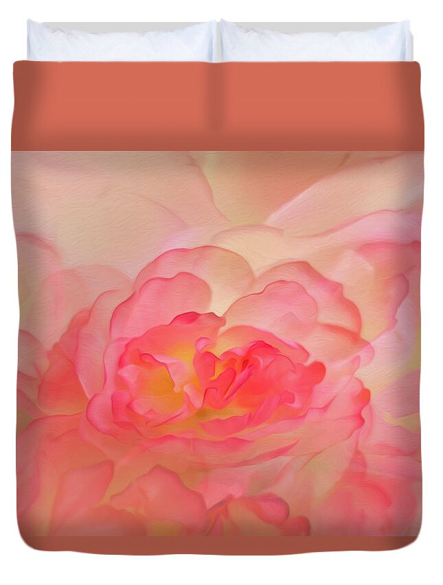 Peonies Duvet Cover featuring the photograph Scented Dreams by Elvira Pinkhas