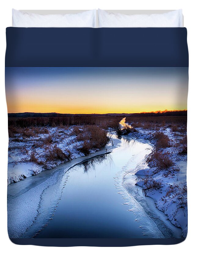  Duvet Cover featuring the photograph Scuppernong by Dan Hefle