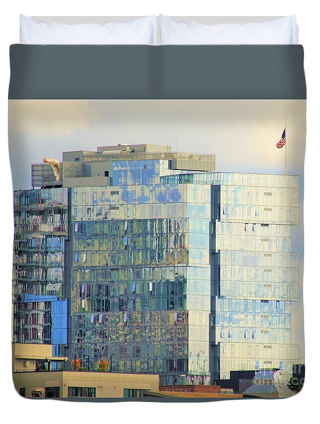Seattle Duvet Cover featuring the photograph Awash in Color 1 by Merle Grenz