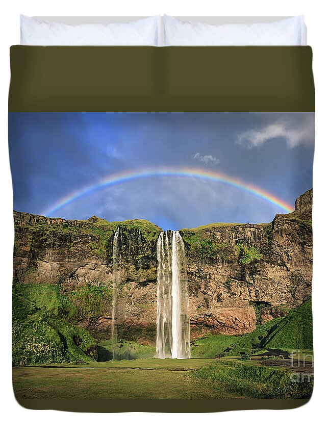 Kremsdorf Duvet Cover featuring the photograph Sing Me A Rainbow by Evelina Kremsdorf