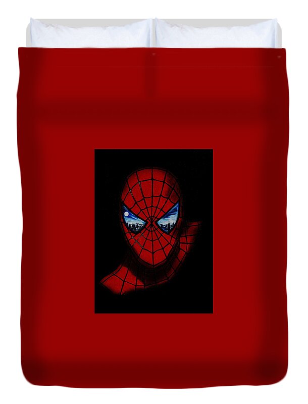Spiderman Duvet Cover For Sale By Amber Stanford Full