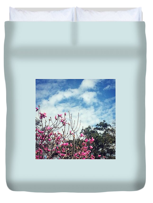 Beautiful Duvet Cover featuring the photograph Spring In The Holy City! by Cassandra M Photographer