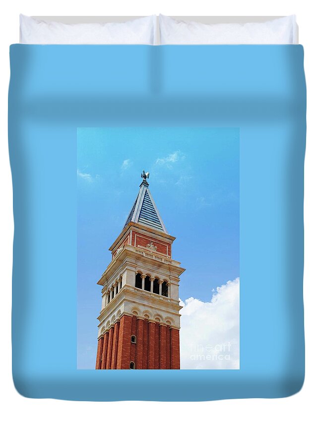 Saint Marks Duvet Cover featuring the photograph St. Marks by Jost Houk