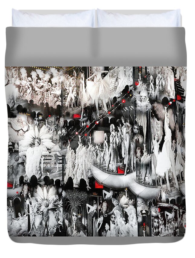The Dancers Las Vegas Duvet Cover featuring the photograph Stardust or Grand Jubilee by Thomas Carroll