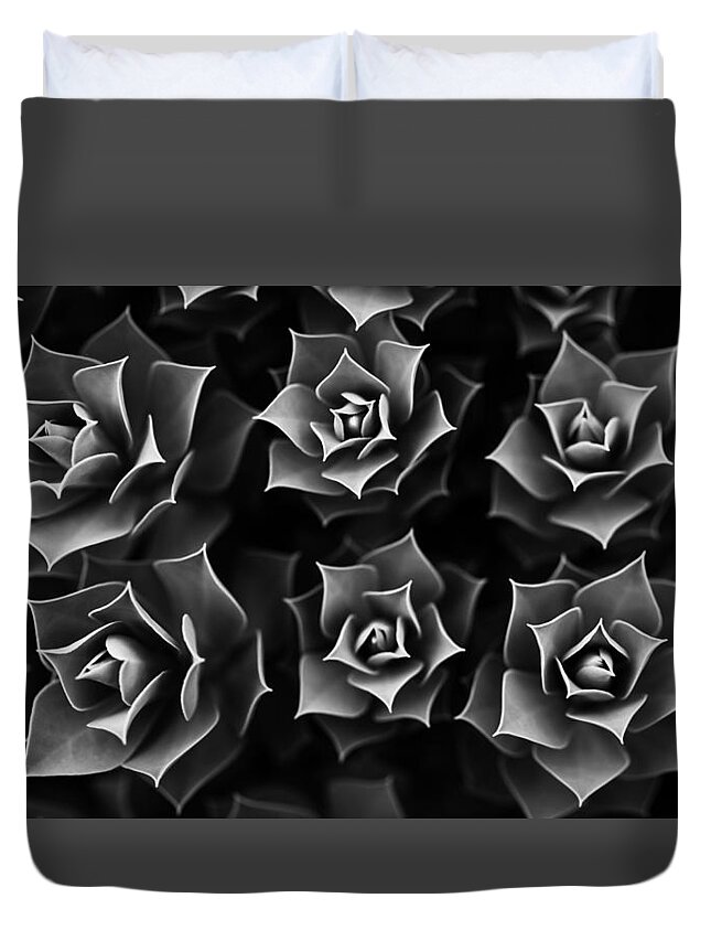 Succulent Duvet Cover featuring the photograph Succulent by Marlo Horne