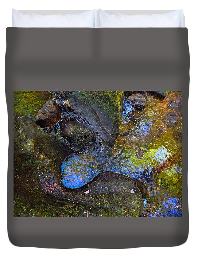 Landscape Duvet Cover featuring the photograph Summer B2015 151 by George Ramos