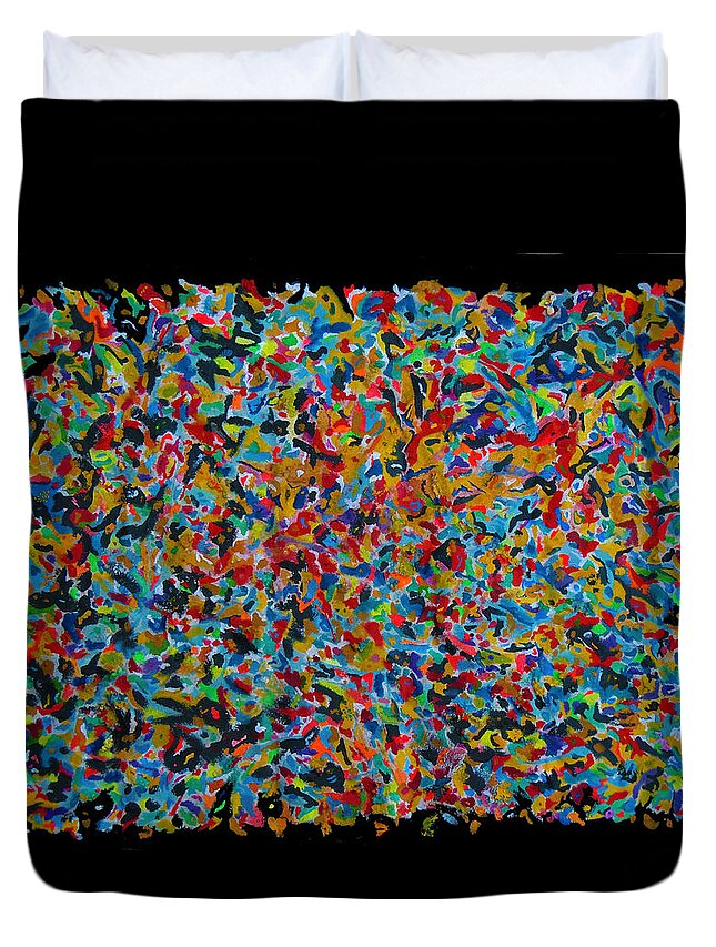 Abstract Duvet Cover featuring the photograph Sunday Afternoon by Mark Blauhoefer