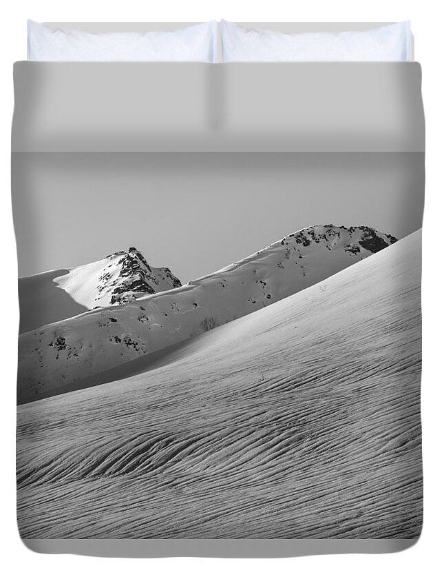Alaska Duvet Cover featuring the photograph Talkeetna Mountains by Scott Slone
