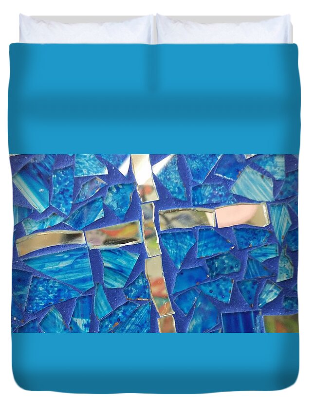  Abstract Reality Digital Imaging. Duvet Cover featuring the photograph Texture #22 by Scott S Baker