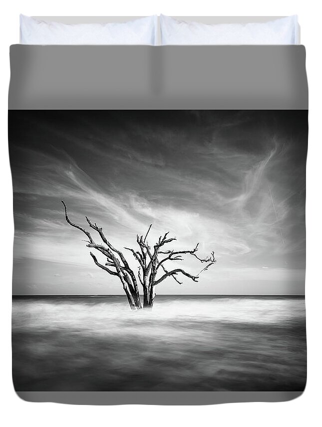 Botany Bay Duvet Cover featuring the photograph The Bay by Ivo Kerssemakers