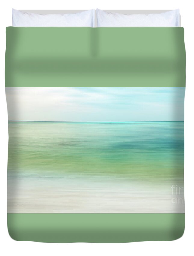 Africa Duvet Cover featuring the photograph The beautiful sea by Hannes Cmarits