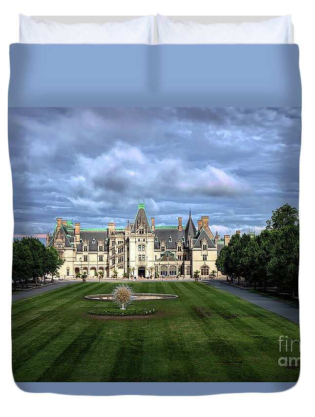 King Duvet Cover featuring the photograph The Biltmore by Ed Taylor