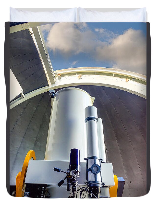 Archeology Duvet Cover featuring the photograph The Centenial Observatory by Jim Thompson