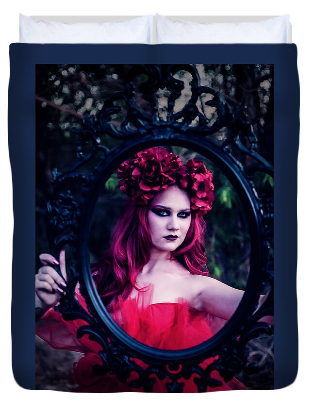 Fairy Tale Duvet Cover featuring the photograph The Fairest of Them All by Ryan Smith