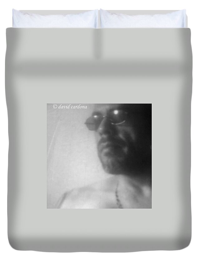 Screenplay Duvet Cover featuring the photograph The Male Figure

from by David Cardona