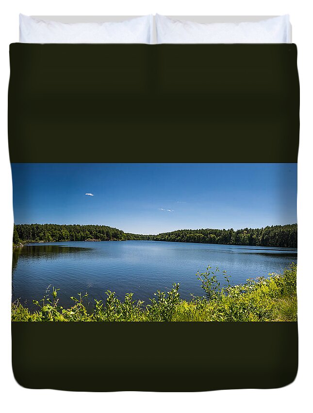 Reservoir Duvet Cover featuring the photograph The Middle of the Afternoon by Robert McKay Jones