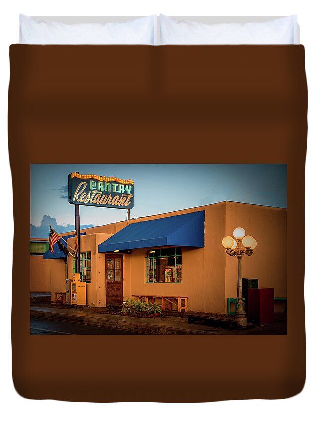 The Pantry Duvet Cover featuring the photograph The Pantry by Paul LeSage