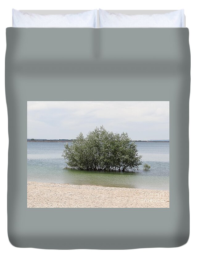 Paradise Duvet Cover featuring the photograph The paradise by Karin Ravasio
