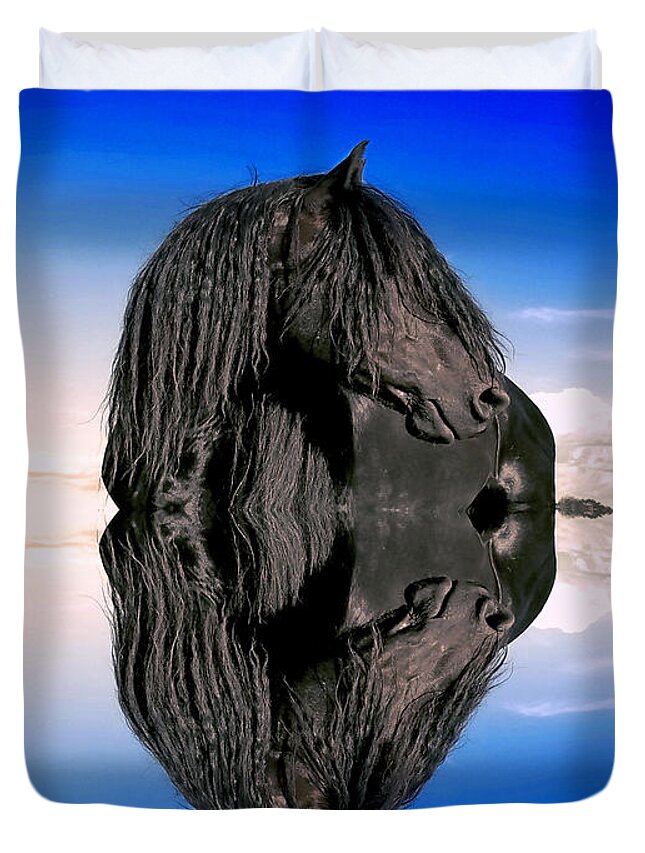 Amanda Duvet Cover featuring the photograph The Power in my Reflection by Amanda Smith