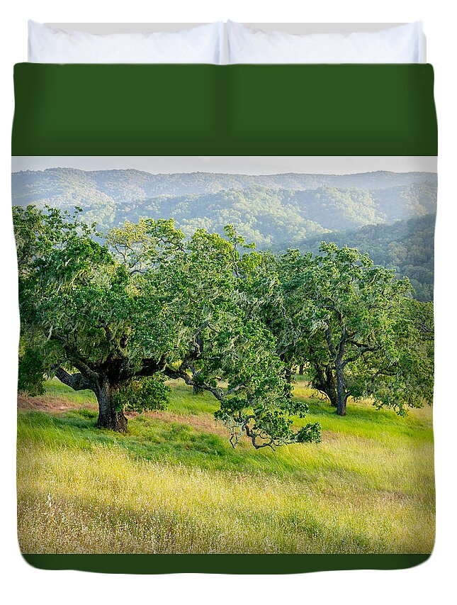 San Carlos Ranch Duvet Cover featuring the photograph The Preserve by Derek Dean