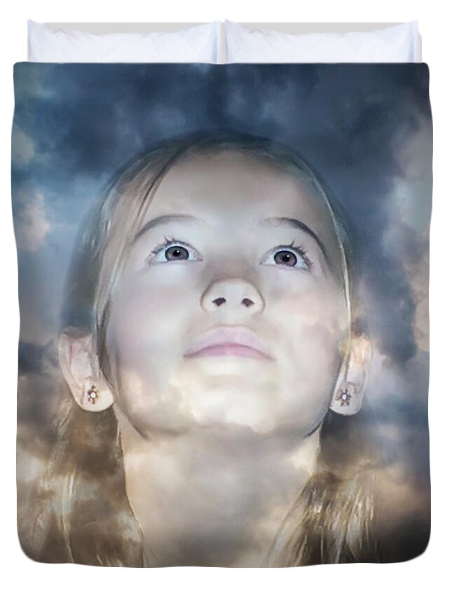2d Duvet Cover featuring the photograph The Promise Of Hope by Brian Wallace