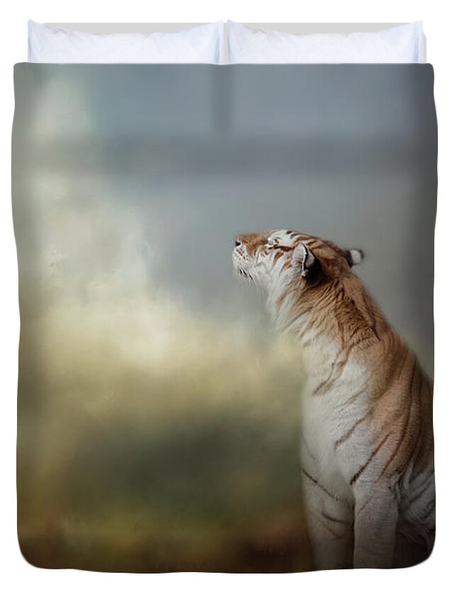 Jai Johnson Duvet Cover featuring the photograph The Scent Of The Storm by Jai Johnson