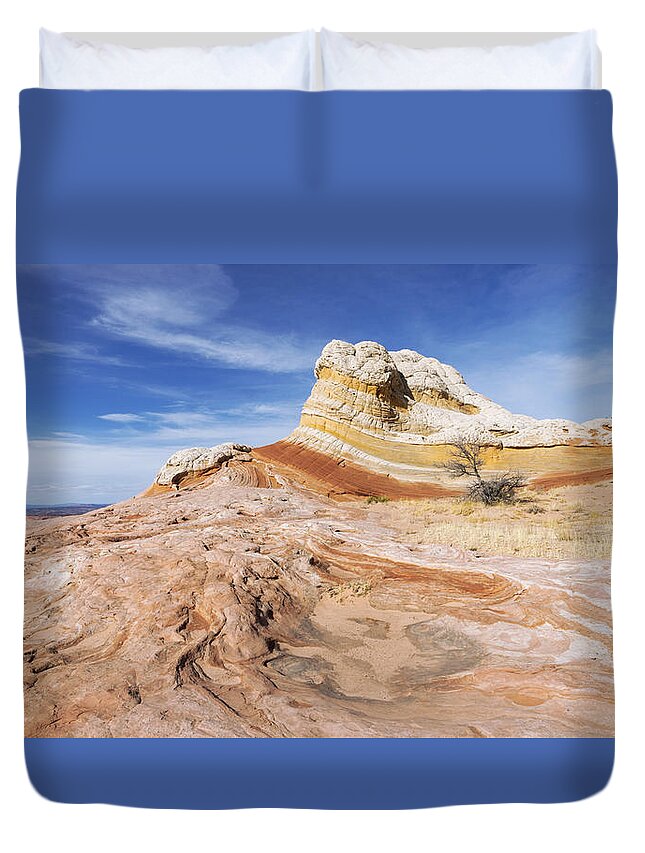 The Swirl Duvet Cover featuring the photograph The Swirl by Chad Dutson