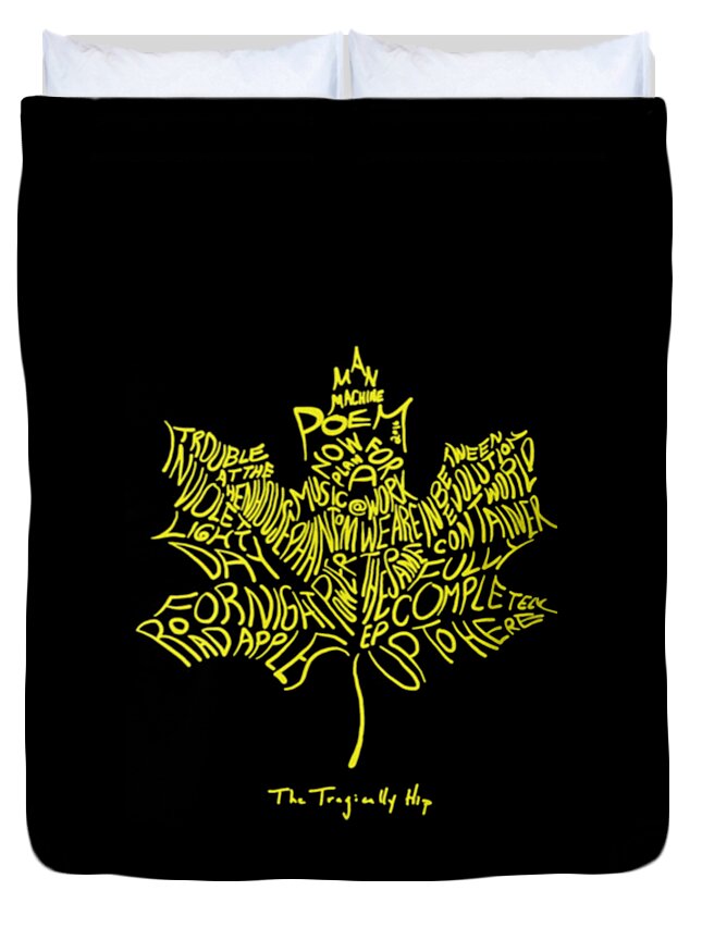 The Tragically Hip Logo Duvet Cover For Sale By Wayne Doni
