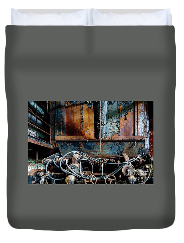 Landale Duvet Cover featuring the photograph The Wizard's Music Box by Doug Sturgess