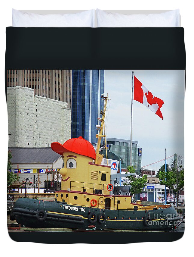 Theodore Too Duvet Cover featuring the photograph Theodore Too 1 by Randall Weidner