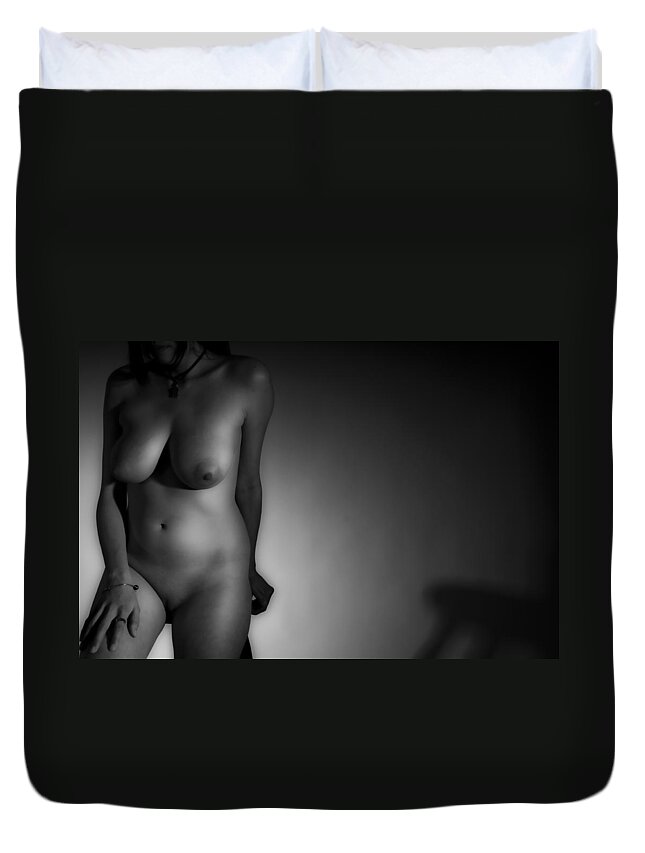 Adult Duvet Cover featuring the photograph This was banned in the UK by Nathan Wright