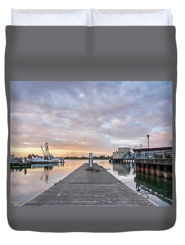 California Duvet Cover featuring the photograph Toward the Dusk by Greg Nyquist