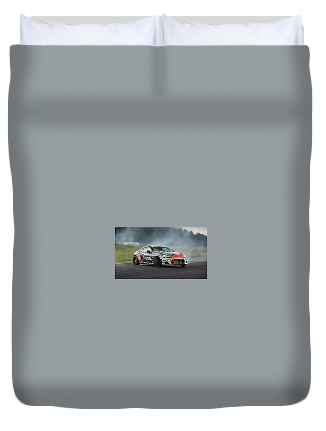 Toyota 86 Duvet Cover featuring the photograph Toyota 86 by Mariel Mcmeeking
