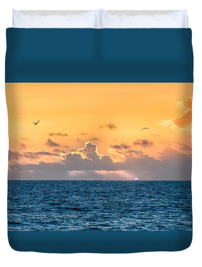 Beach Duvet Cover featuring the photograph Treasure Coast Imaginations by Craig Szymanski