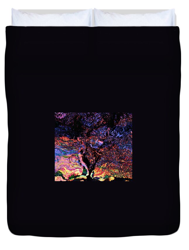 Tree Duvet Cover featuring the photograph Tree of Life by Julie Lueders 